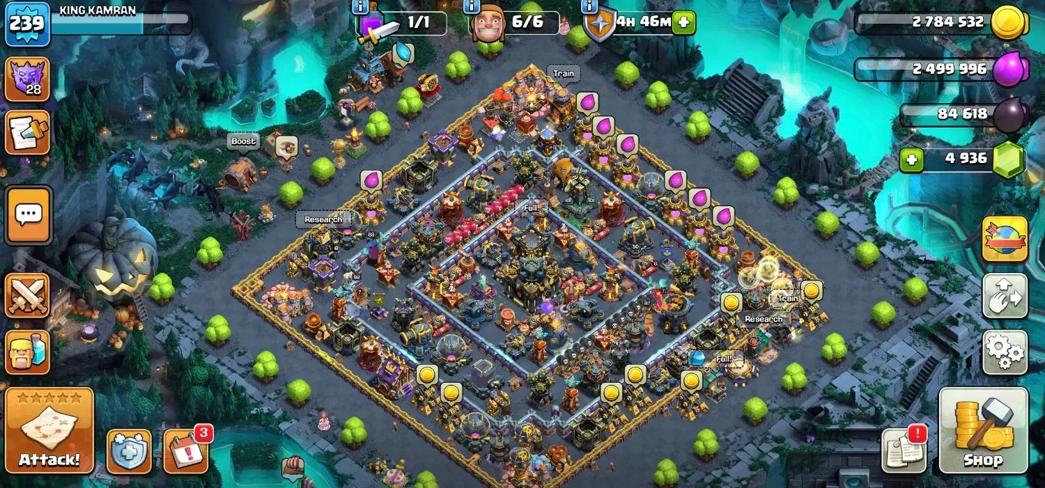 فروش اکانت تاون۱۷تقریبا مکس|کنسول، بازی ویدئویی و آنلاین|دماوند, گیلاوند|دیوار