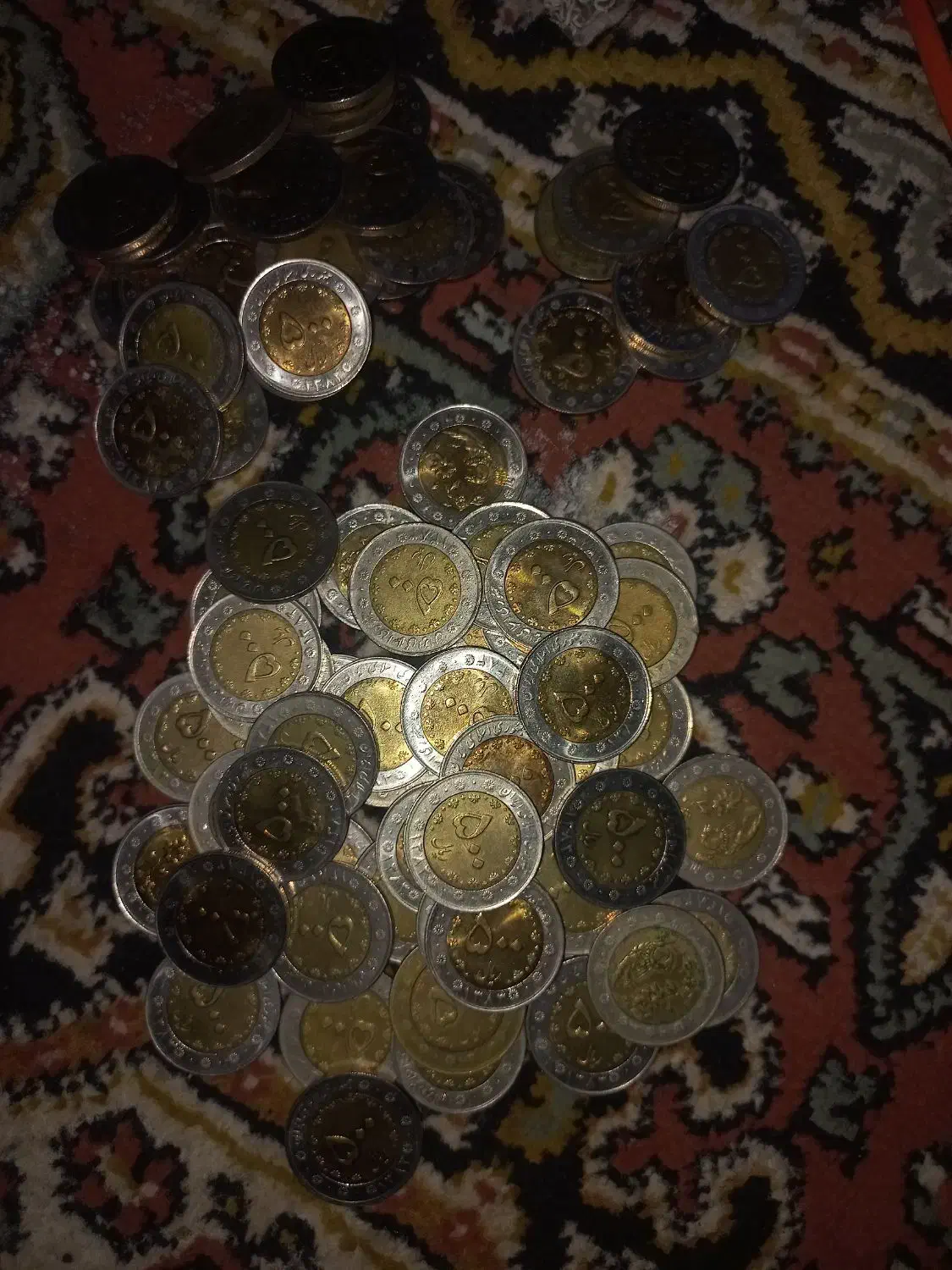 سکه ۵۰۰ ریالی(۸۰عدد)|کلکسیون سکه، تمبر، اسکناس|صومعهسرا, |دیوار