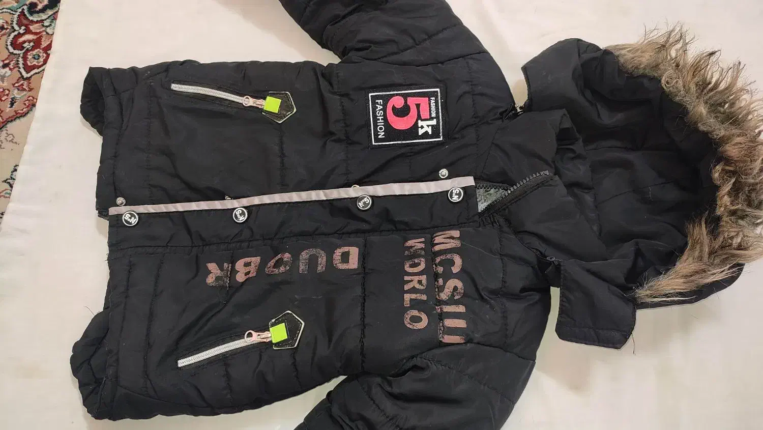 کاپشن پسرانه|کفش و لباس بچه|نیشابور, شهرک ولیعصر|دیوار