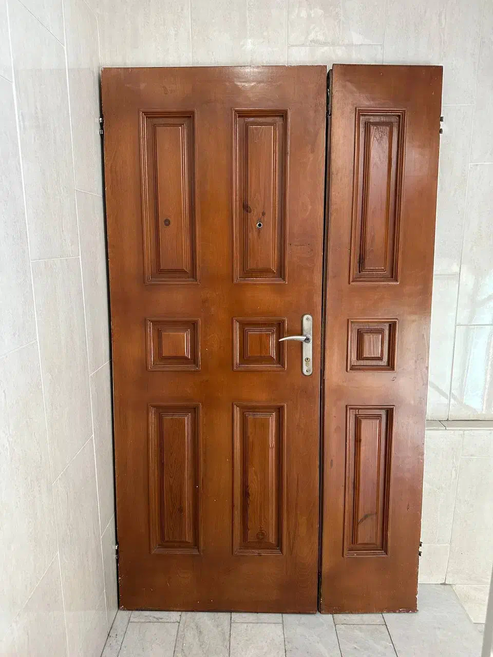 درب واحد قهوه ای|مصالح و تجهیزات ساختمان|تهران, سوهانک|دیوار