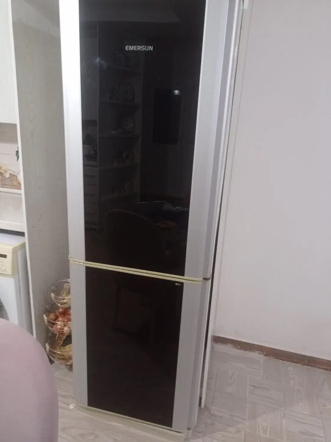 یخچال امرسان مشکی|یخچال و فریزر|آشخانه, |دیوار