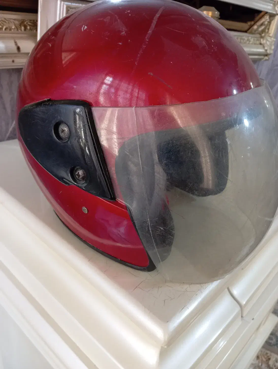 کلاه ایمنی با ترقی موتور|قطعات یدکی و لوازم جانبی|مشهد, خلق آباد سفلی|دیوار