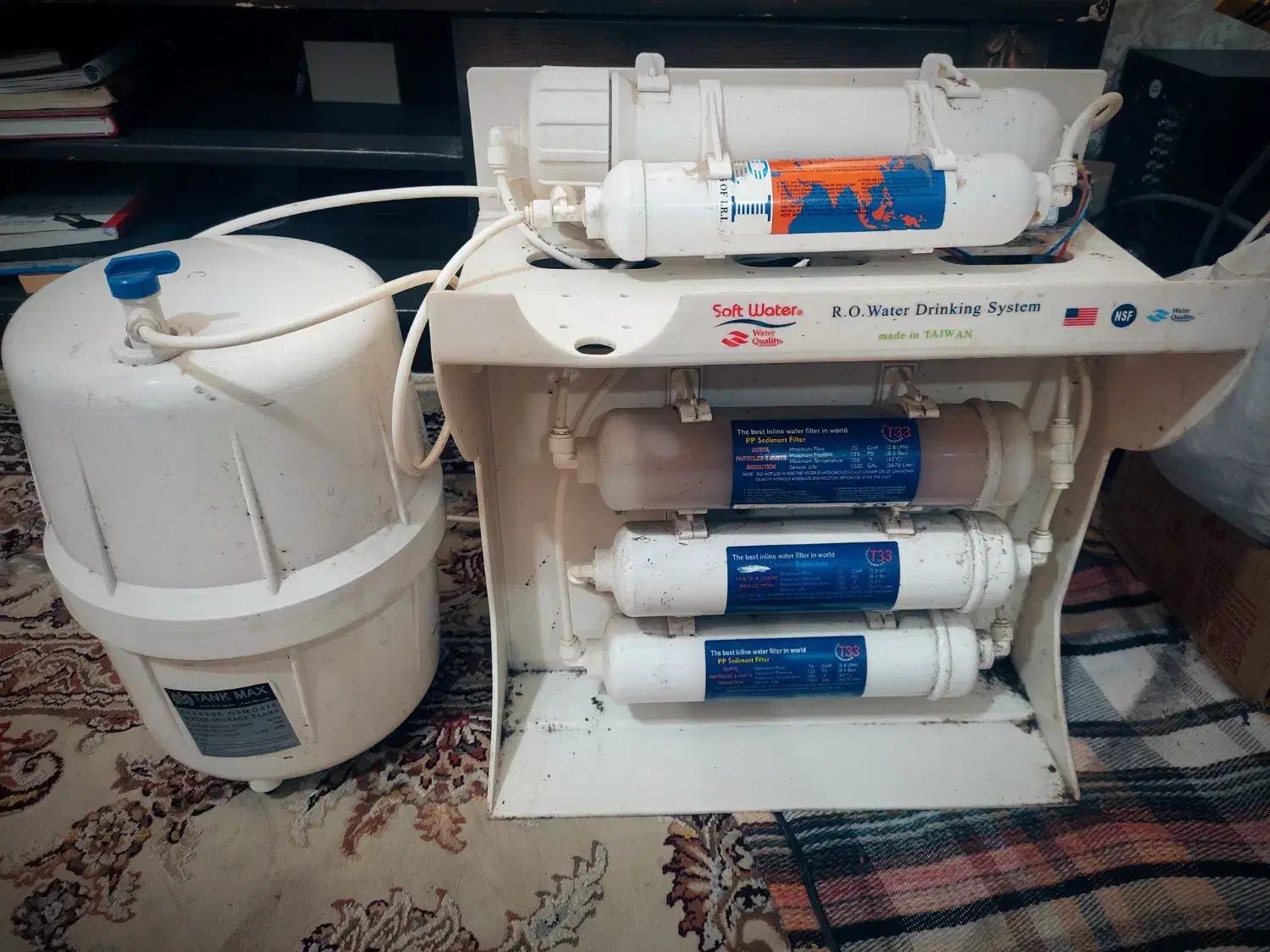 تسویه آب درجه یک|آبسردکن و تصفیه آب|نیشابور, پاستور|دیوار