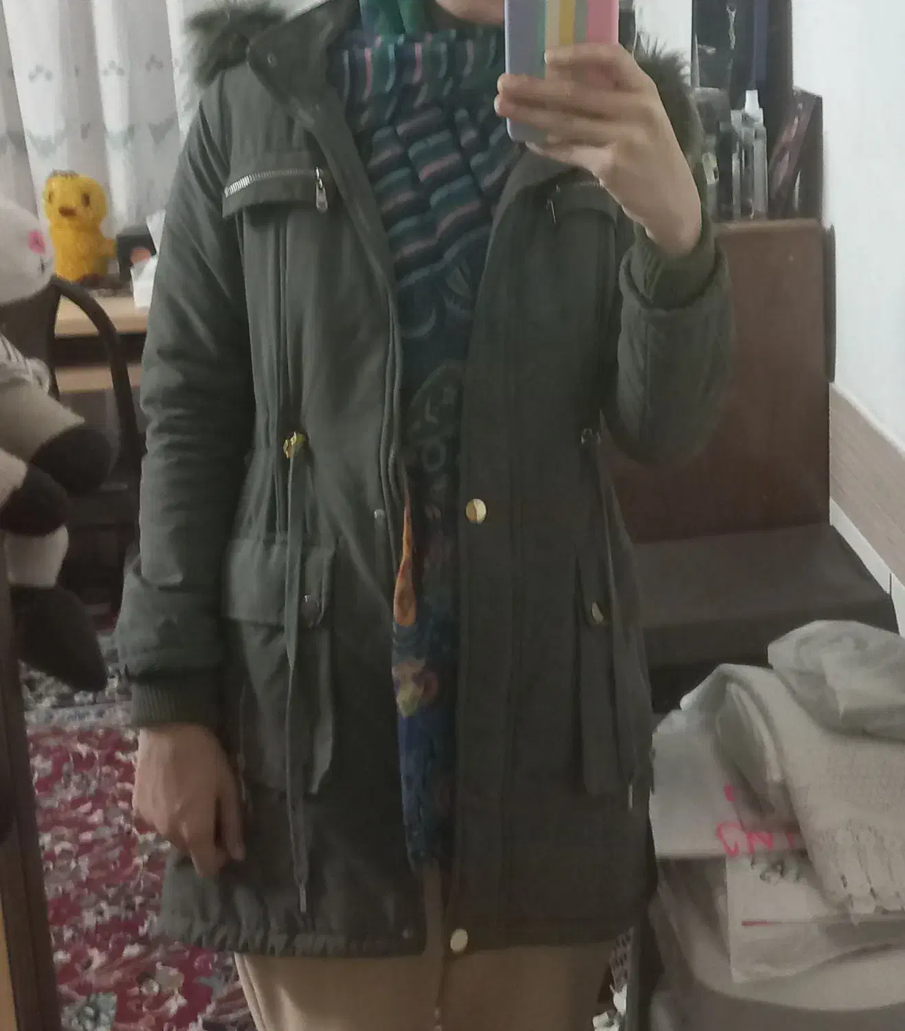 کاپشن توکرکی قیمت ۴۰۰|لباس|گنبد کاووس, |دیوار