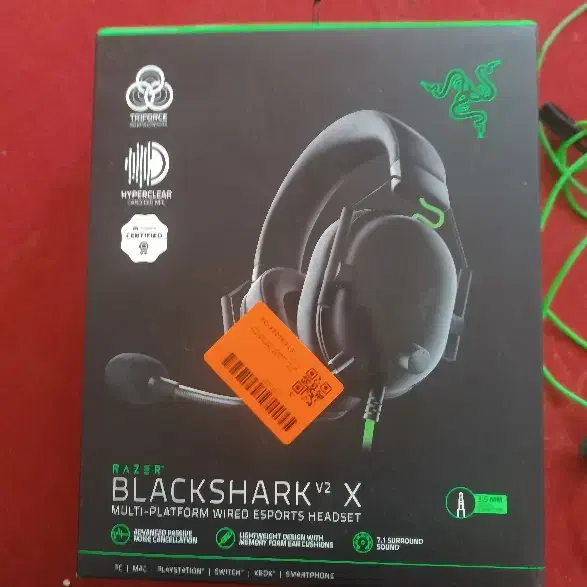 هدست ریزر Bioshark V2|قطعات و لوازم جانبی رایانه|قم, وادی السلام|دیوار