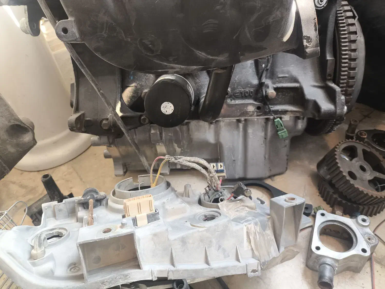 فروش موتور زانتیا2000|قطعات یدکی و لوازم جانبی|بندر کنگان, |دیوار