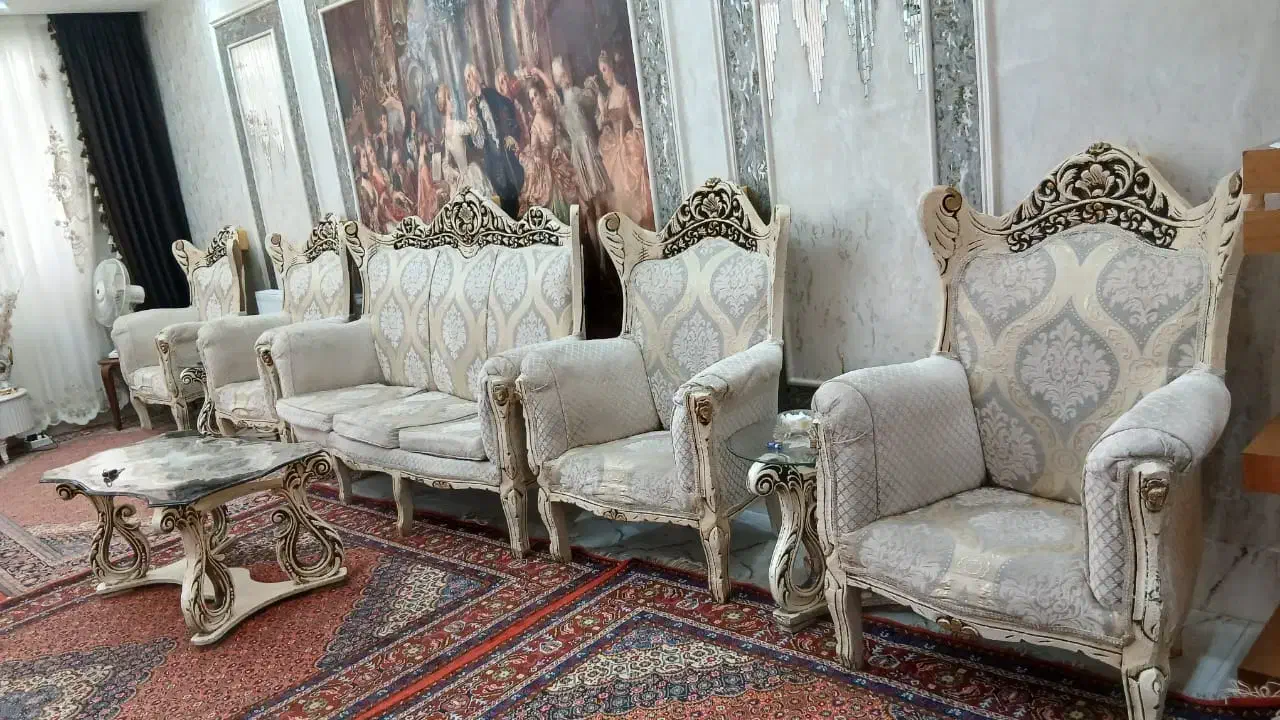 مبل سلطنتی|مبلمان خانگی و میز عسلی|سرعین, |دیوار