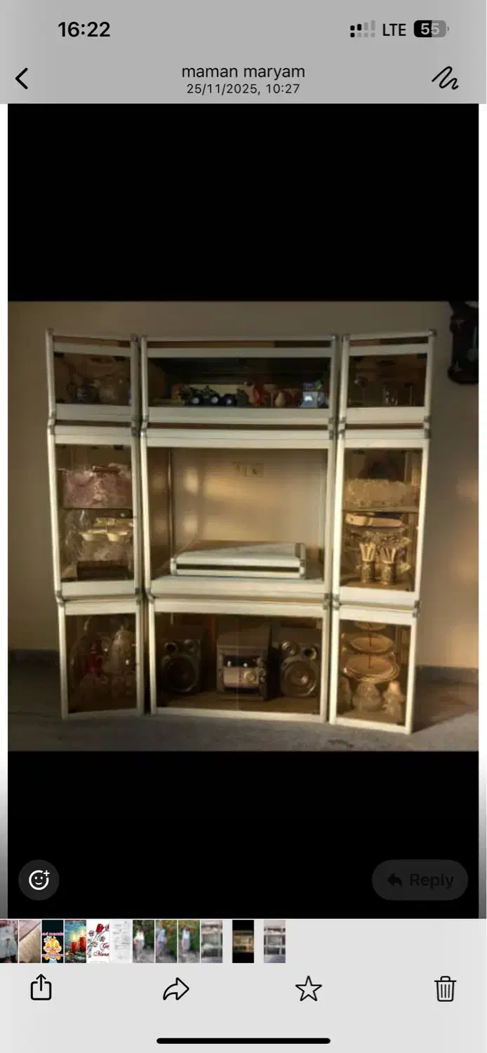 ویترین و میز تی وی|بوفه، ویترین، کنسول|ساری, |دیوار