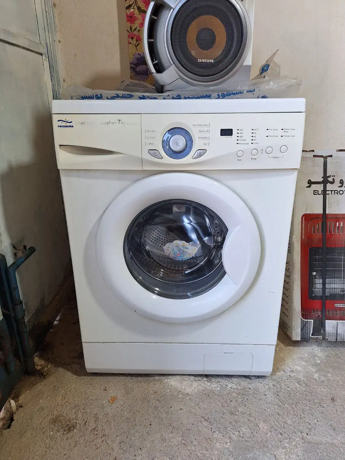 لباسشویی پاکشوما ۷کیلویی در حدنو|ماشین لباسشویی و خشک‌کن لباس|صباشهر, |دیوار