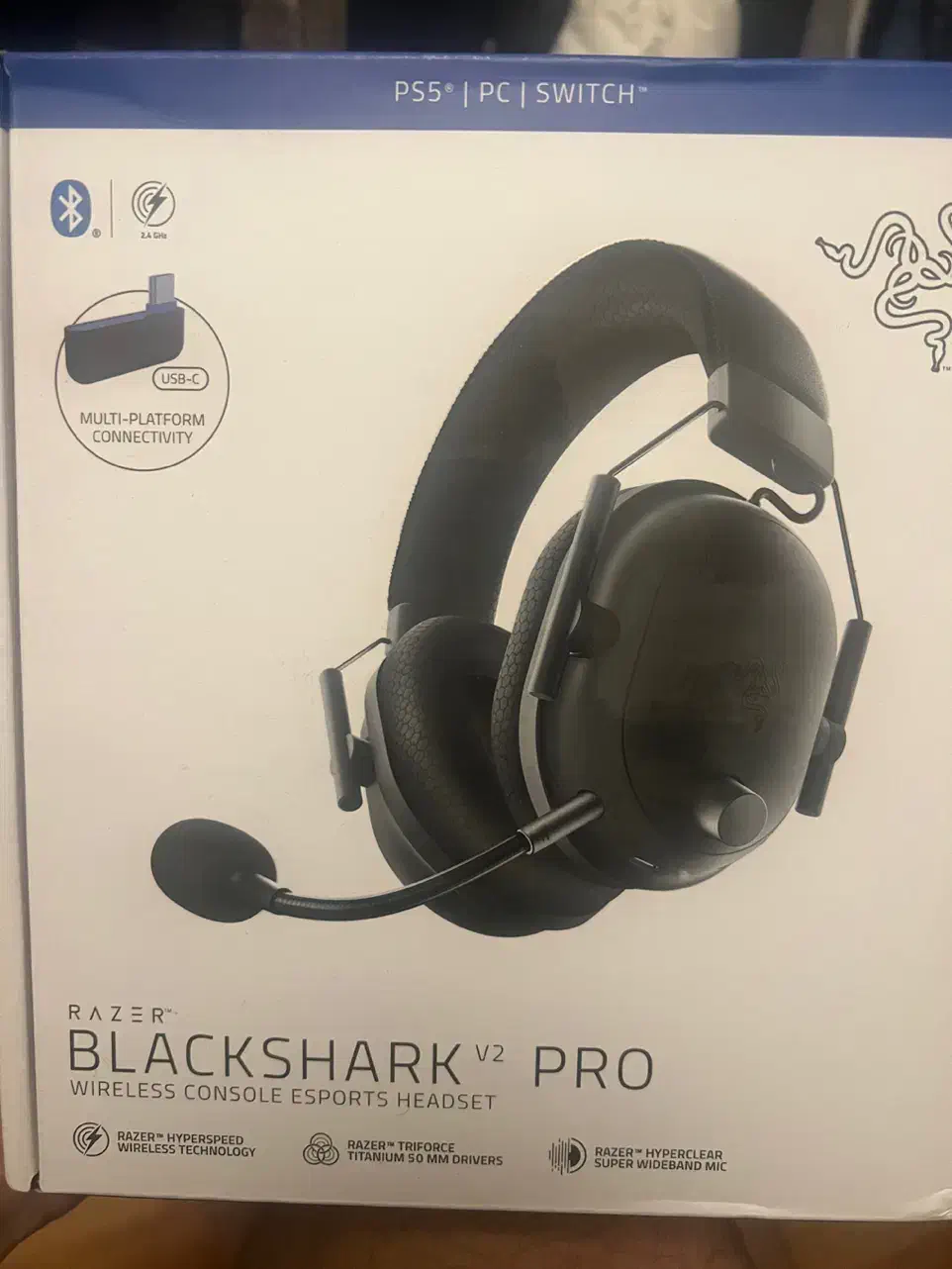 هدست ریزر black shark v2 pro wireless|قطعات و لوازم جانبی رایانه|تهران, تهرانپارس غربی|دیوار