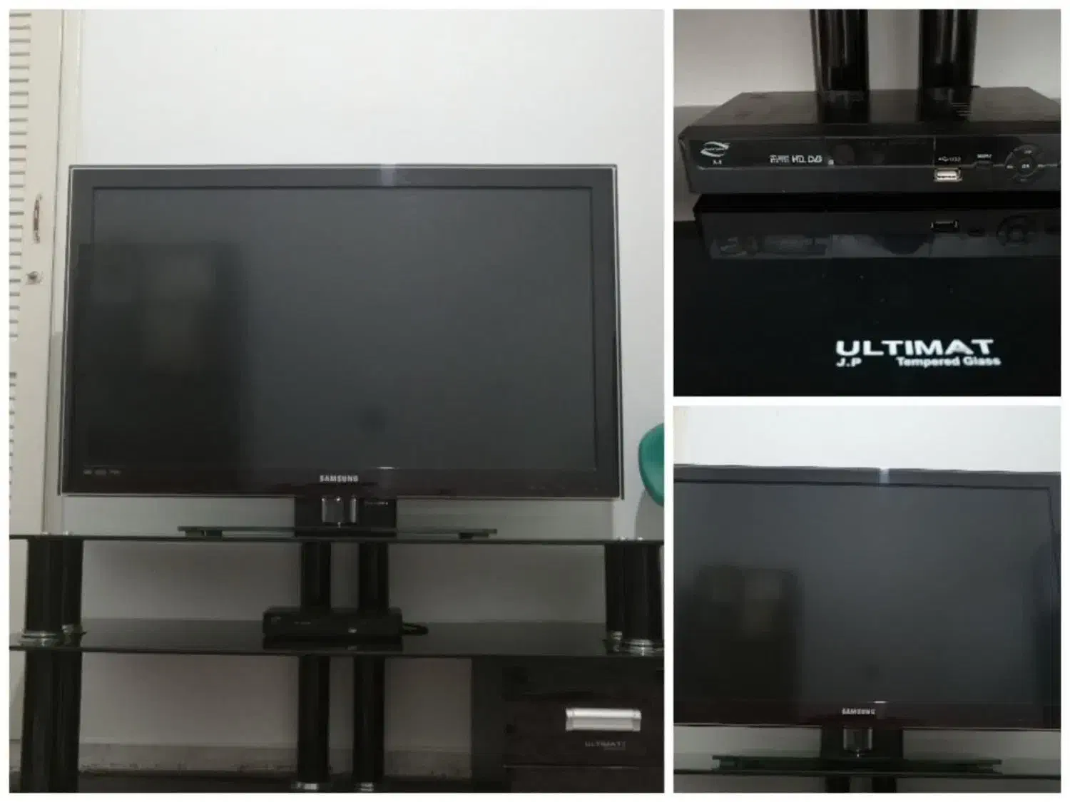 تلویزیون LCD. ۴۰ اینچ با میز و دستگاه دیجیتال|تلویزیون و پروژکتور|قم, شاه سید علی|دیوار