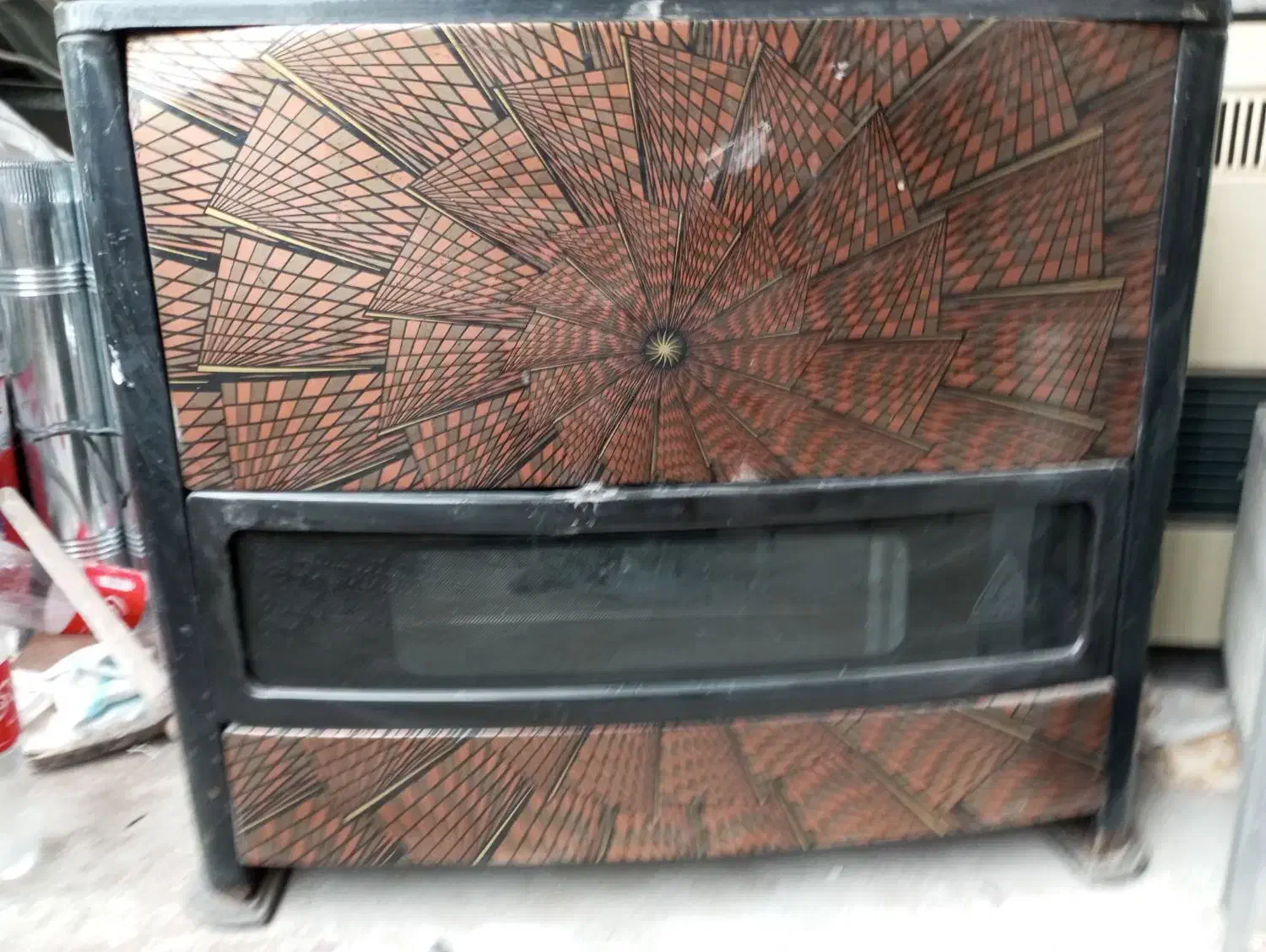 بخاری گازی بزرگ|بخاری، هیتر، شومینه|میبد, |دیوار