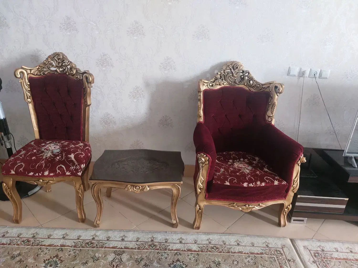 مبلمان استیل|مبلمان خانگی و میز عسلی|گناباد, |دیوار