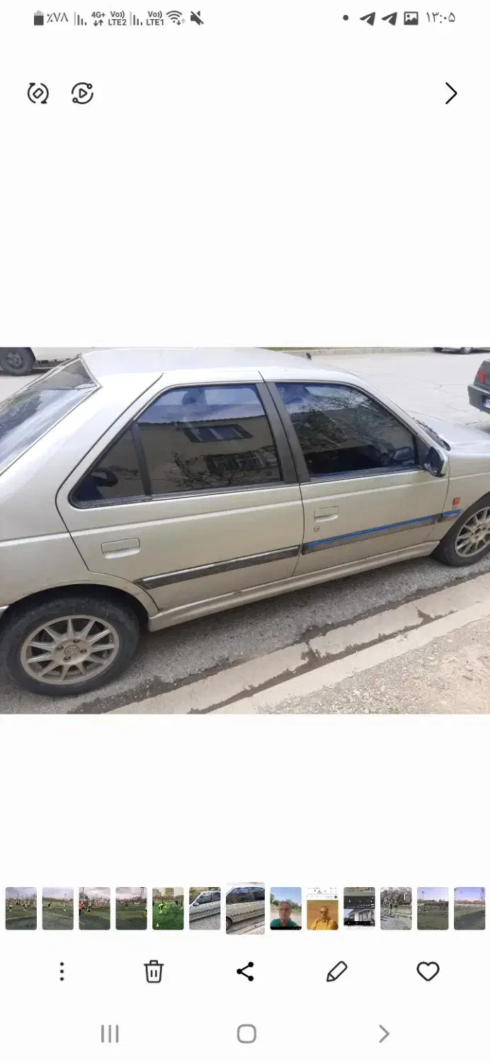 پژو پارس بدون رنگ|خودرو سواری و وانت|اراک, |دیوار