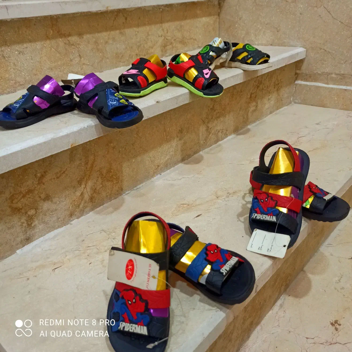 صندل اسپایدرمن|کیف، کفش، کمربند|شادگان, |دیوار