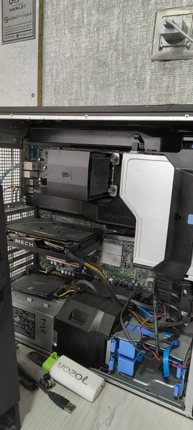 کیس دل رندرینگ xeon2680v4|رایانه رومیزی|رشت, کوی عرفان|دیوار