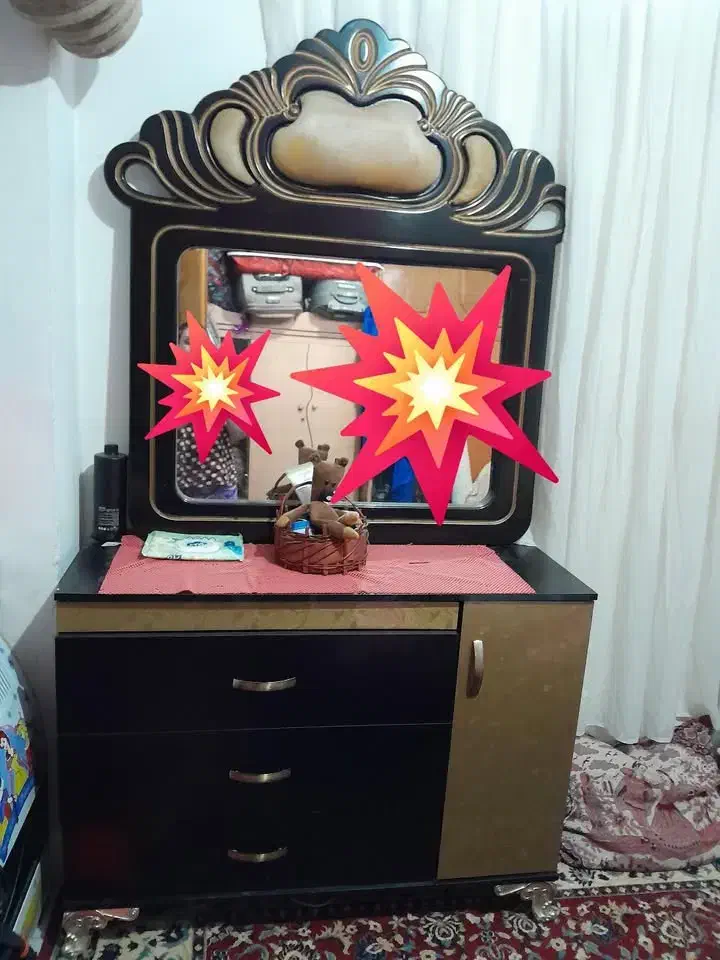 سرویس خواب|تخت و سرویس خواب|لاهیجان, کوی خزر|دیوار