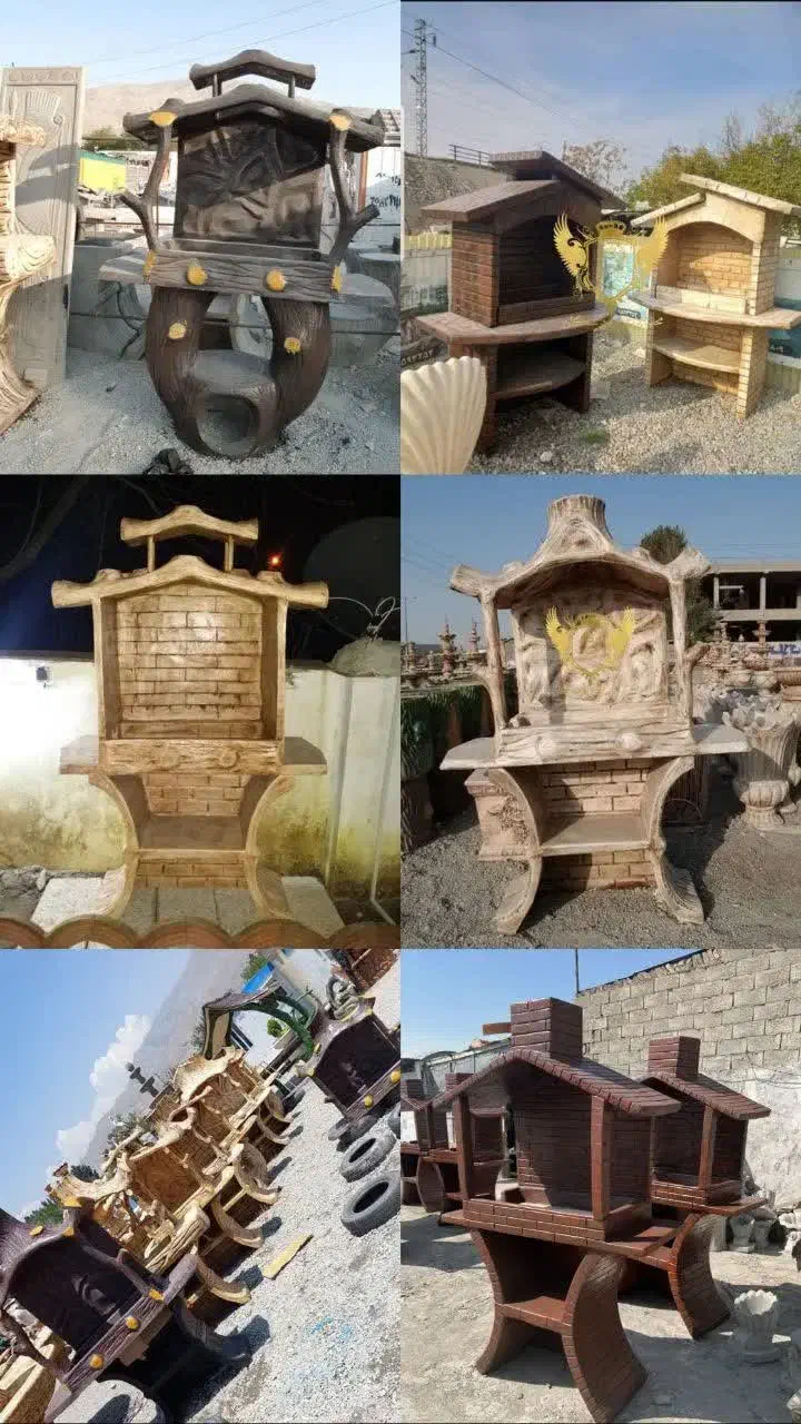 کبابپز آتشدان مسلح باغی|اجاق گاز و لوازم برقی پختوپز|سمنان, |دیوار