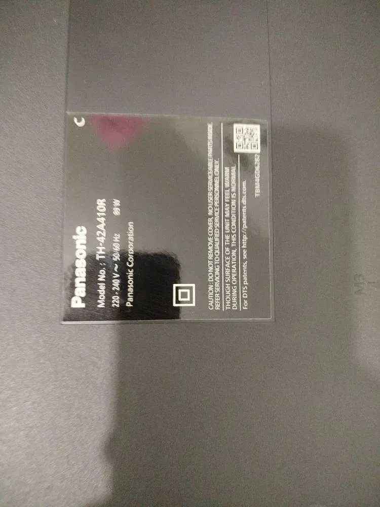 تلویزیون led پاناسونیک اصلی نیاز به تعمیر|تلویزیون و پروژکتور|قزوین, |دیوار