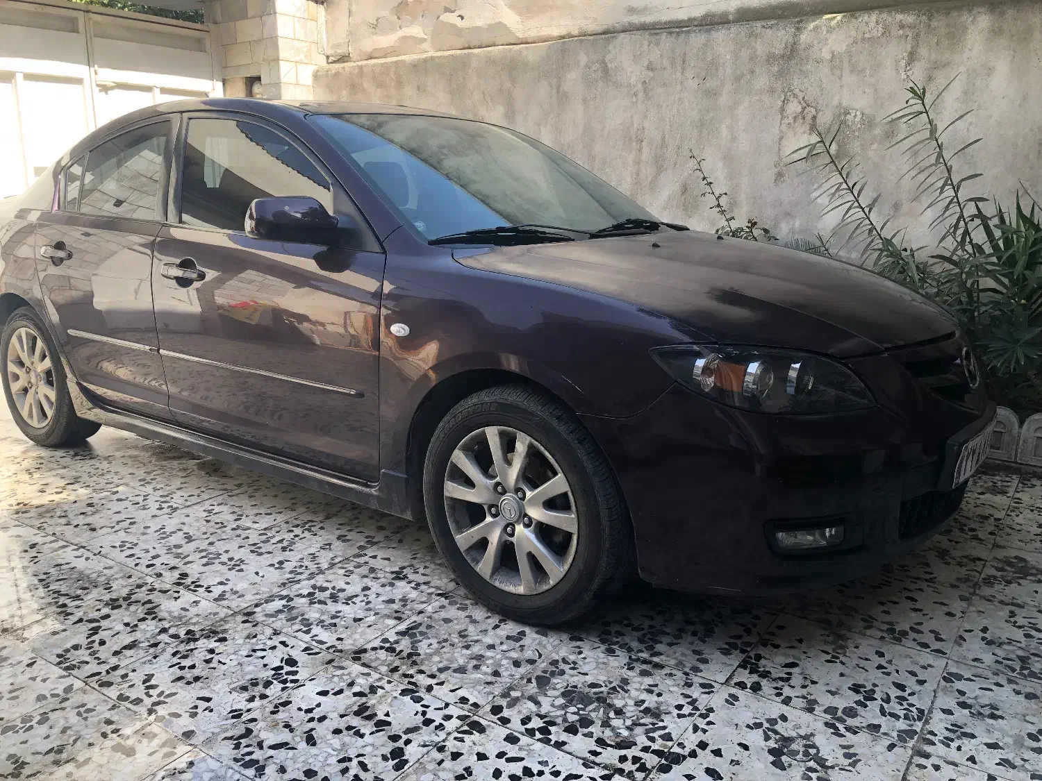 مزدا ۳ مدل ۸۸ بادمجونی|خودرو سواری و وانت|گنبد کاووس, |دیوار