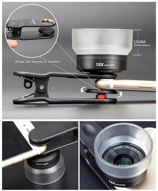 لنز ماکرو IBOOLO Macro 10X-25mm|دوربین عکاسی و فیلم‌برداری|قم, انسجام|دیوار