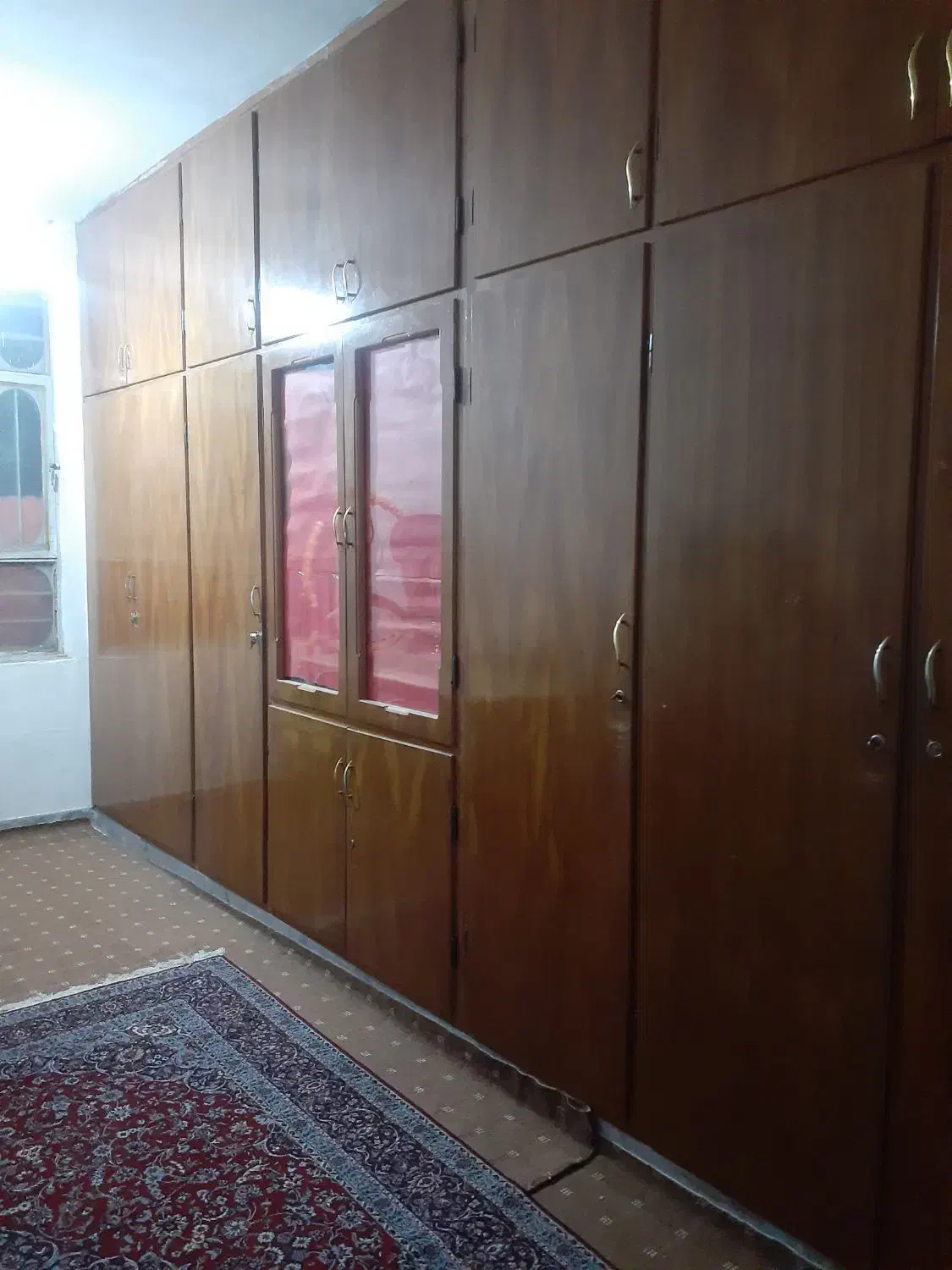 کمد دیواری نمای کمد تمام چوب|جاکفشی، کمد، دراور|شوش, |دیوار