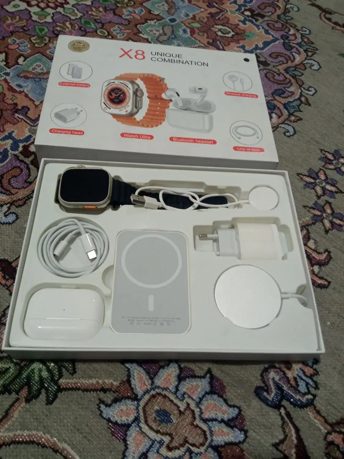 ساعت با ایرپاد|ساعت|قدس, شهرقدس|دیوار