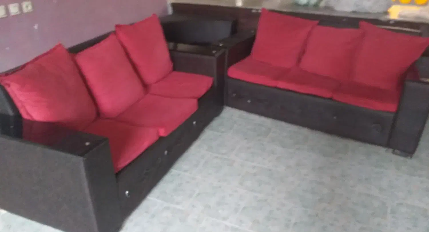 مبل ۸ نفره با کنار مبلی|مبلمان خانگی و میز عسلی|رشت, پیرکلاچای|دیوار