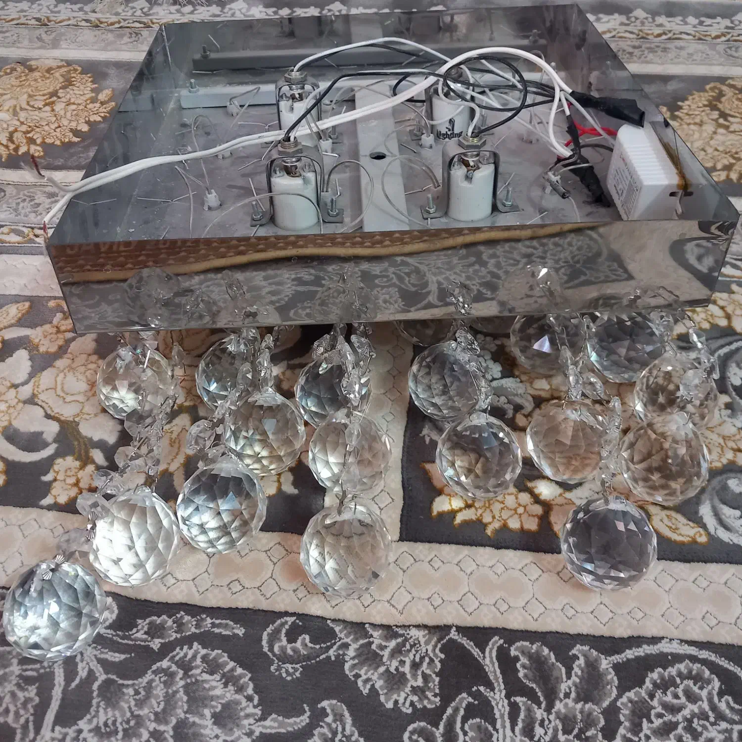 لوستر|لوستر و چراغ آویز|تربتحیدریه, رضاشهر|دیوار