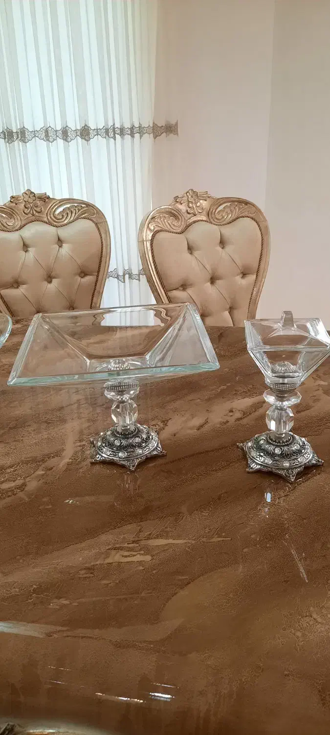 میوه خوری و شیرینی خوری پایه دار برند ego ایتالیا|ظروف سرو و پذیرایی|ساری, |دیوار