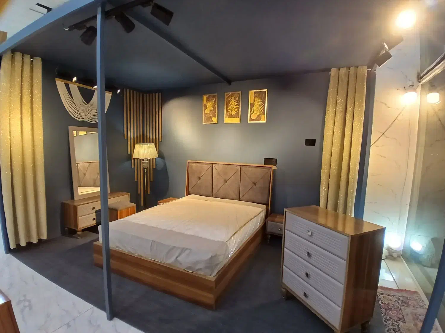 سرویس خواب قائم.مدل گلوریا|تخت و سرویس خواب|کرمانشاه, |دیوار