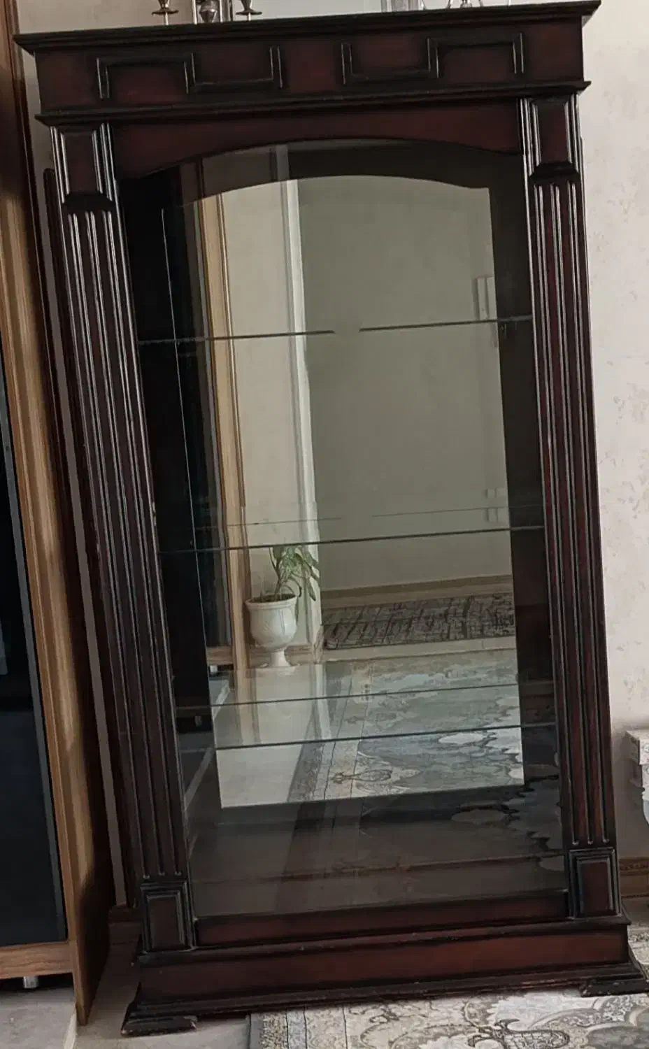 ویترین چوبی|بوفه، ویترین، کنسول|فولادشهر, A6|دیوار