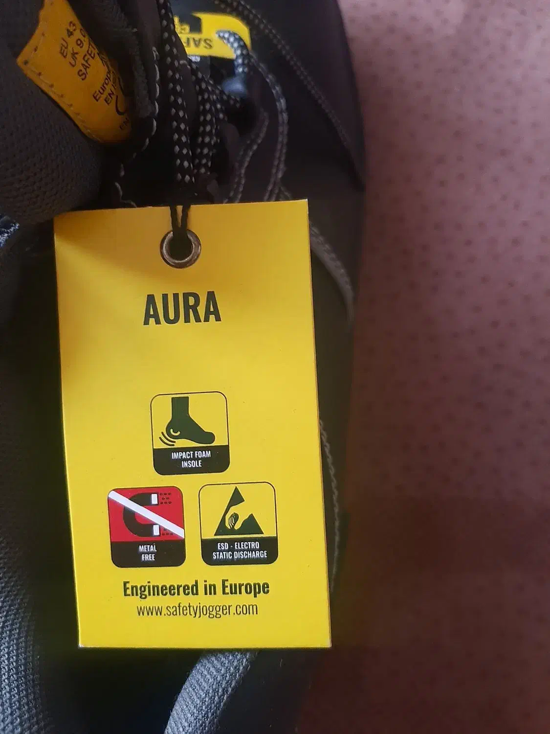 کفش ایمنی آلمانی سایز ۴۳|کیف، کفش، کمربند|زرندیه, |دیوار