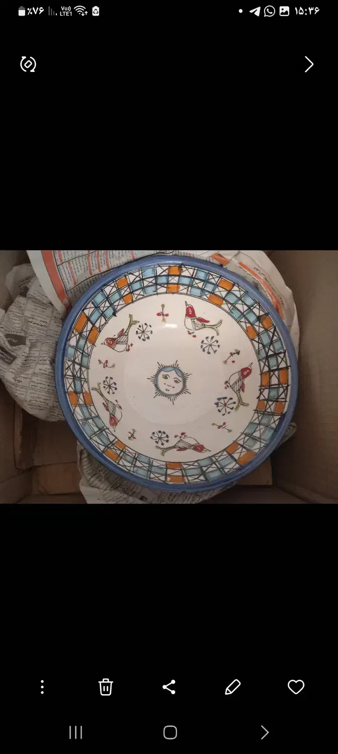 ظروف طرح قدیمی دکوری|صنایع دستی و سایر لوازم تزئینی|تهران, مینای جنوبی|دیوار