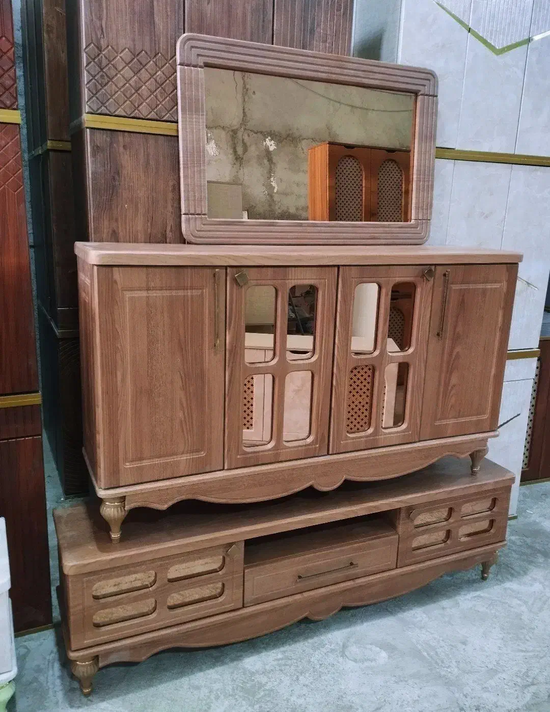 ست کنسول و میز تلویزیون|بوفه، ویترین، کنسول|گرگان, |دیوار