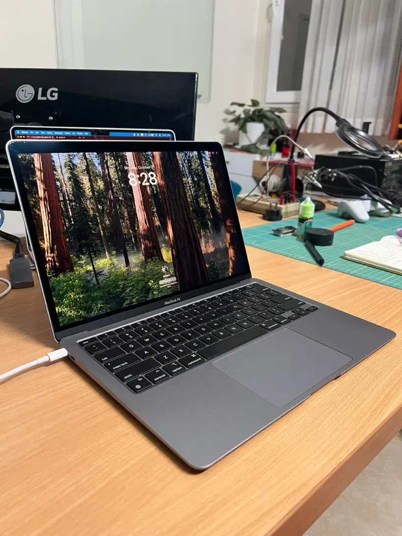 مکبوک 2020 Air 8gb 256 m1|رایانه همراه|اصفهان, آبشار|دیوار