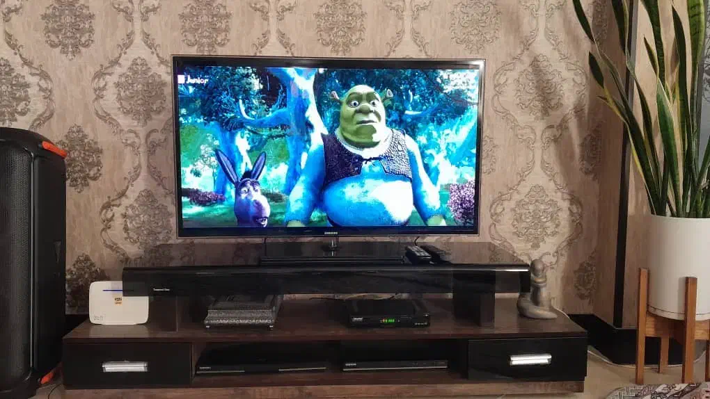 تلویزیون صوتی تصویری|تلویزیون و پروژکتور|صدرا-فارس, فاز ۱|دیوار