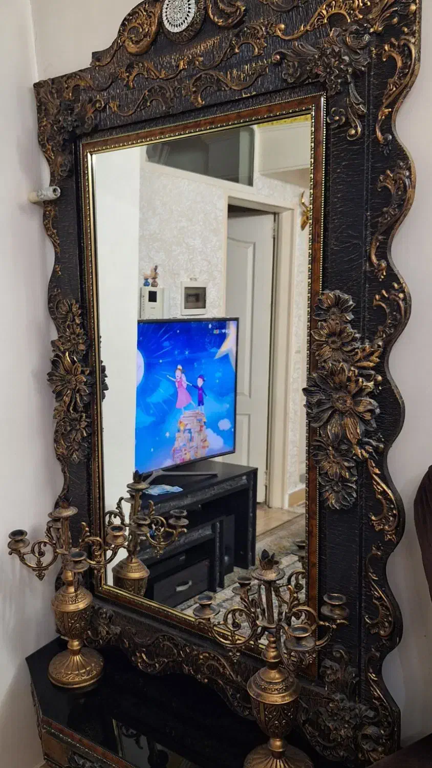 آینه شمعدان|آینه|اسلامشهر, شهرک قائمیه|دیوار