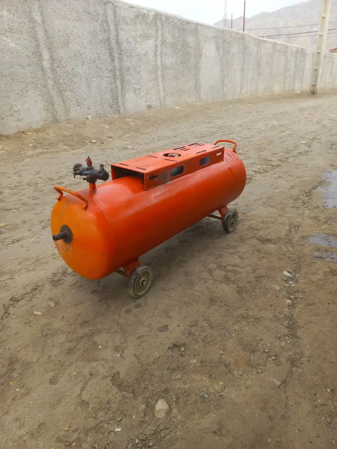 مخزن پمپ باد150 لیتری|ابزارآلات|آشخانه, |دیوار