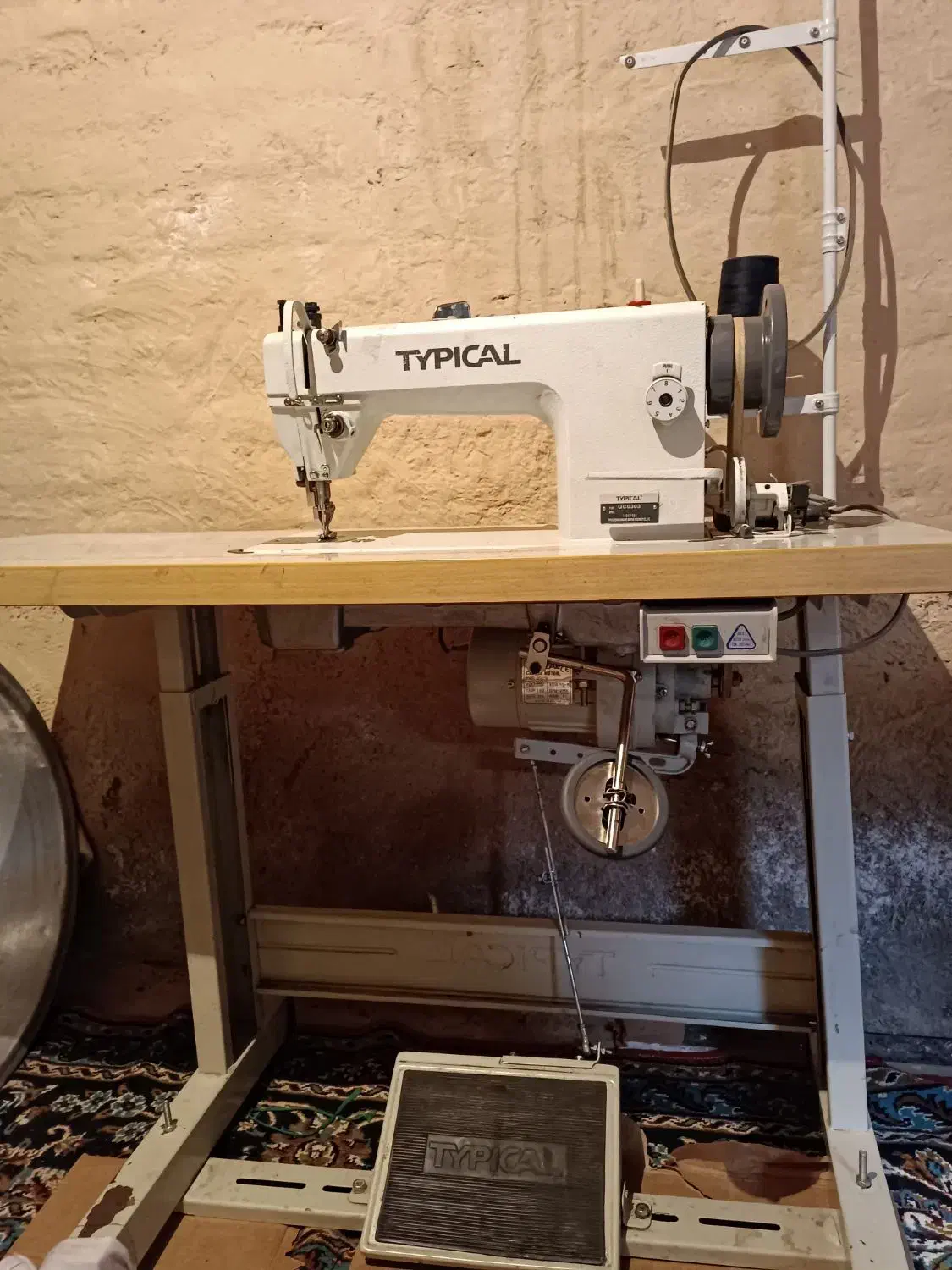 چرخ خیاطی ضخیم دوز تیپیکال|چرخ خیاطی و ریسندگی|محمدیه-قزوین, |دیوار