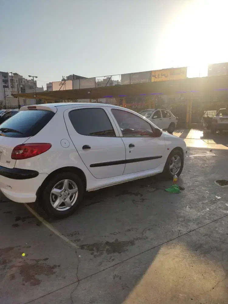 206 تیپ 5 مدل 97 بکر مشابه صفر لایق مصرف کننده|خودرو سواری و وانت|شیراز, ستارخان|دیوار