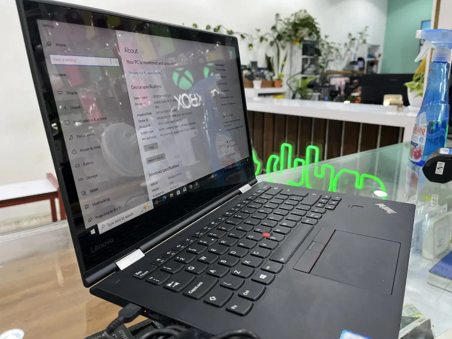 لپتاپ لنوو yoga x1 i7th 7|رایانه همراه|خرم‌آباد, |دیوار