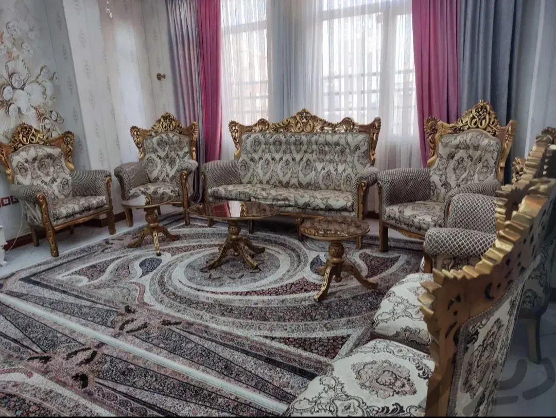 مبل  ۹ نفره|مبلمان خانگی و میز عسلی|شهریار, کهنز|دیوار