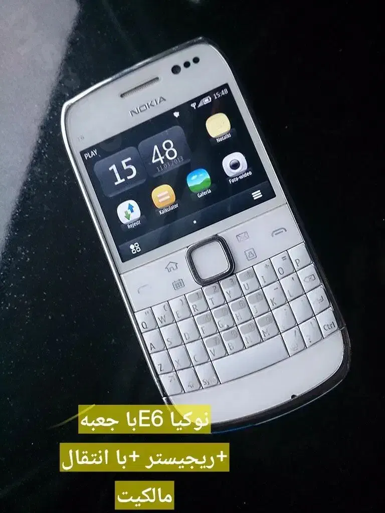 گوشی نوکیا مدل E6|موبایل|تهران, نیروی هوایی (پیروزی)|دیوار