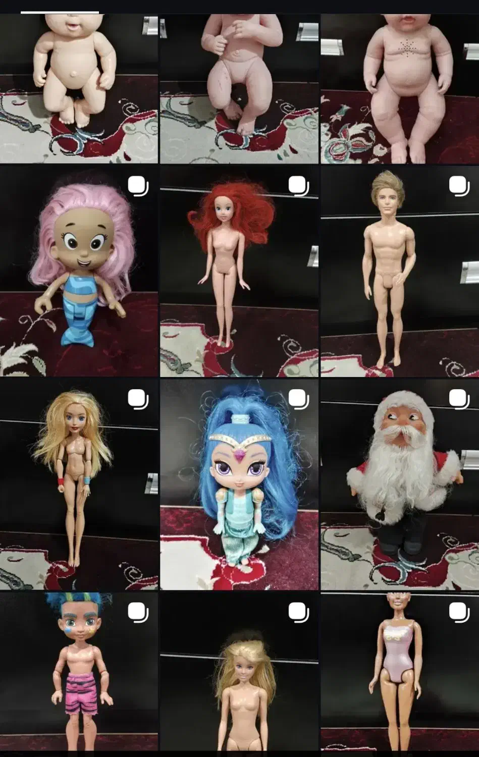 عروسکهای خارجی|اسباببازی|سنندج, |دیوار