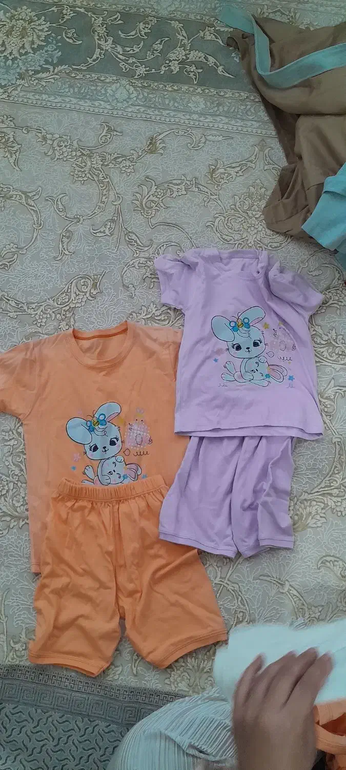 ست تابستانی بچه گانه ازیکسال تا دوسال|کفش و لباس بچه|پارسآباد, |دیوار