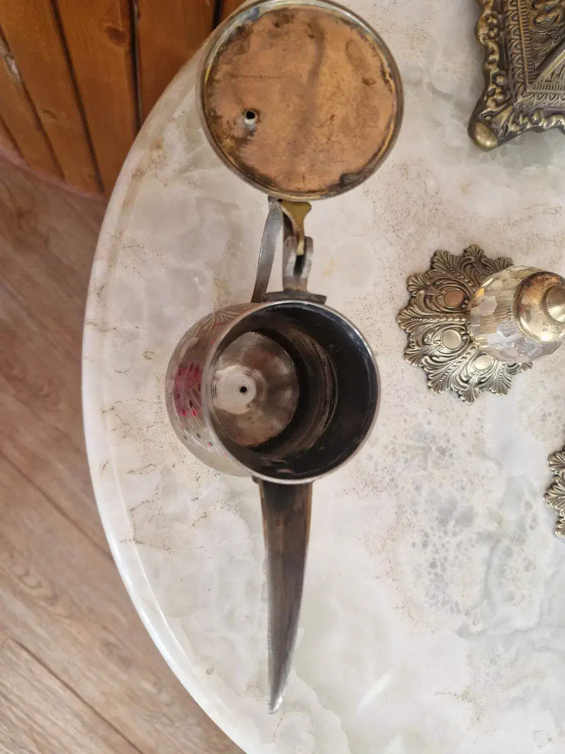 دکوری برنجی خارجی|کلکسیون اشیاء عتیقه|پردیس, فاز ۳|دیوار