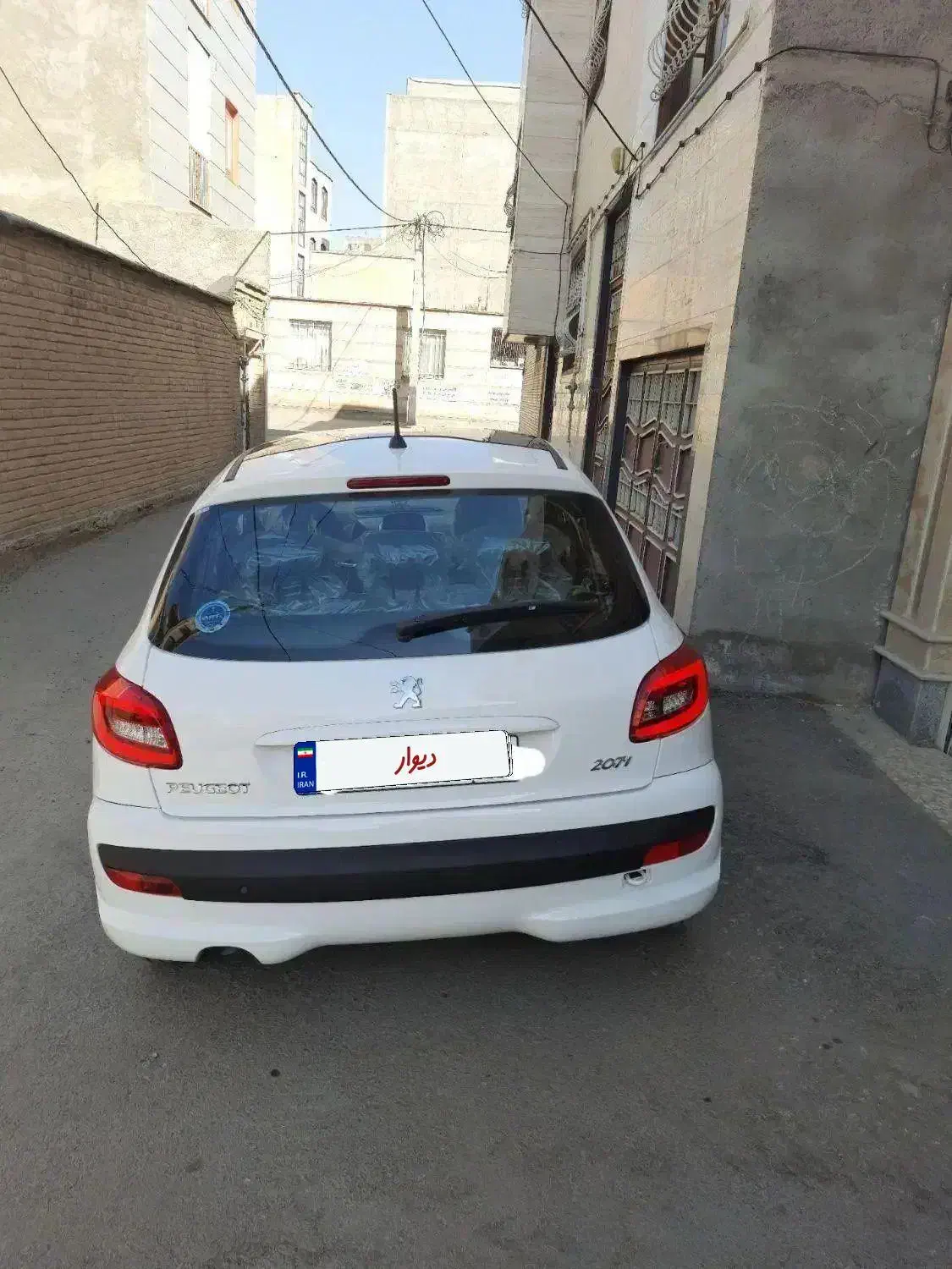 207 پانا  خشک|خودرو سواری و وانت|نهاوند, |دیوار