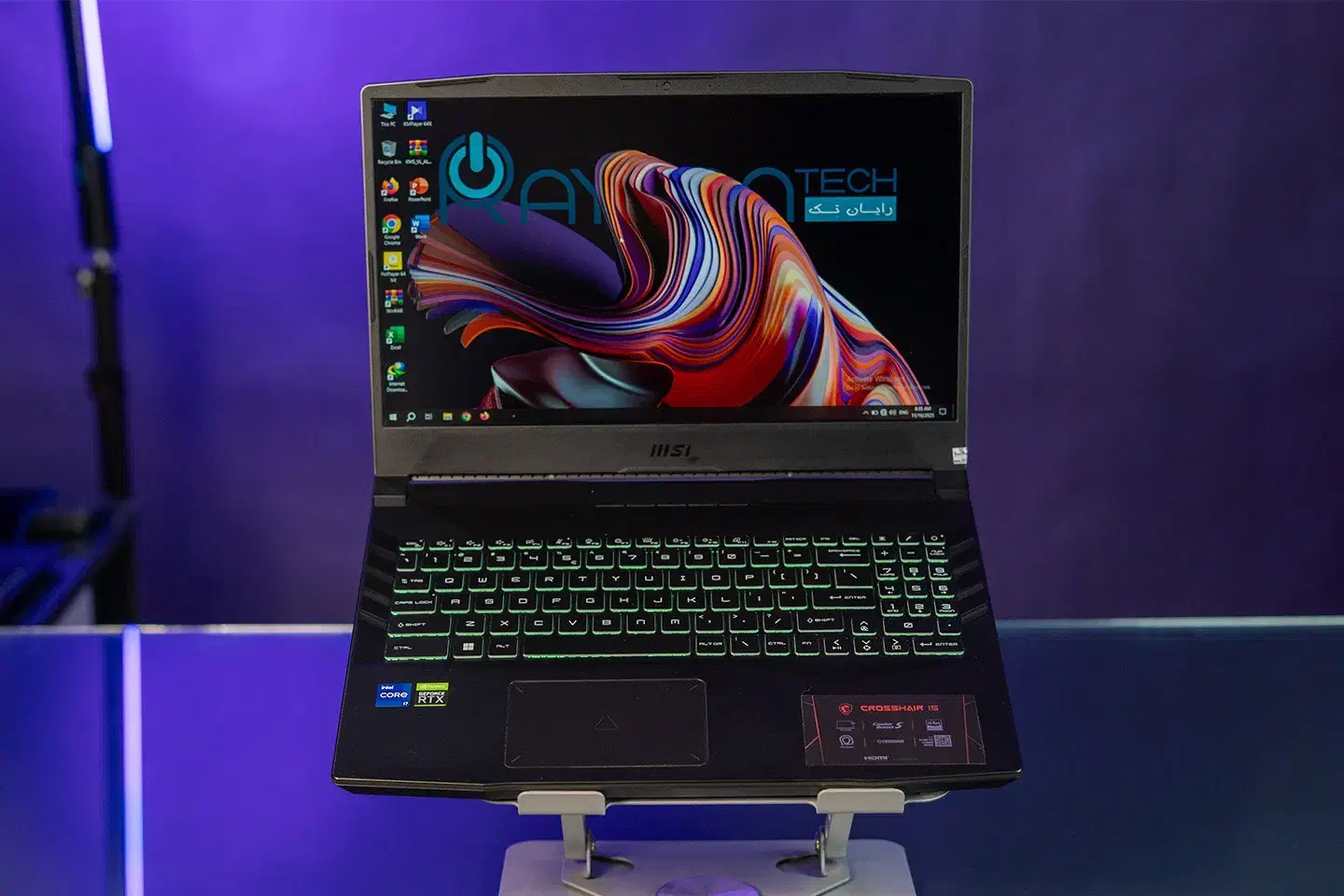 لپ تاپ گیمینگ MSI CROSSHAIR15 باi7-11800HوRTX 3060|رایانه همراه|یزد, |دیوار