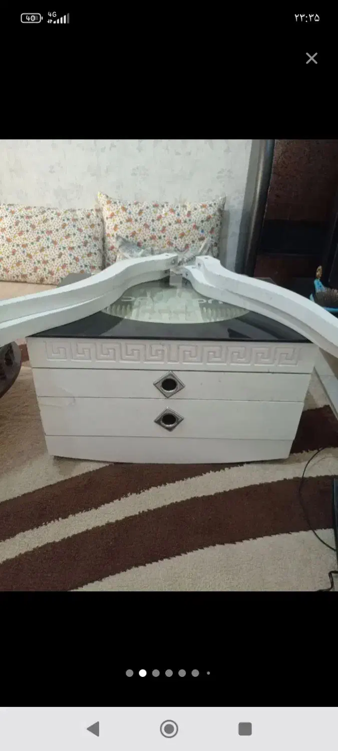 میز قاشق چنگال سه طبقه|ظروف سرو و پذیرایی|مشهد, شهید قربانی|دیوار